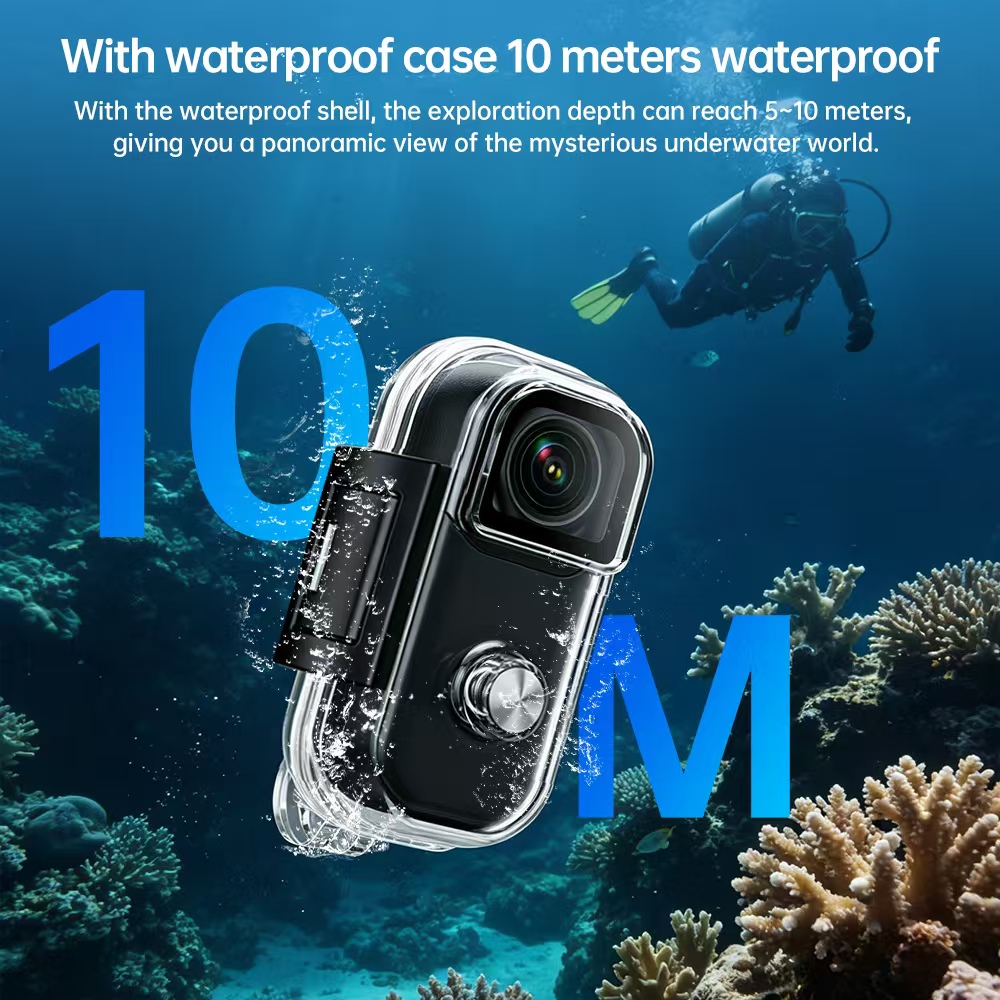 Mini 4K Action Camera Hands-Fr - đánh giá và giá Outdoor Adventure Video