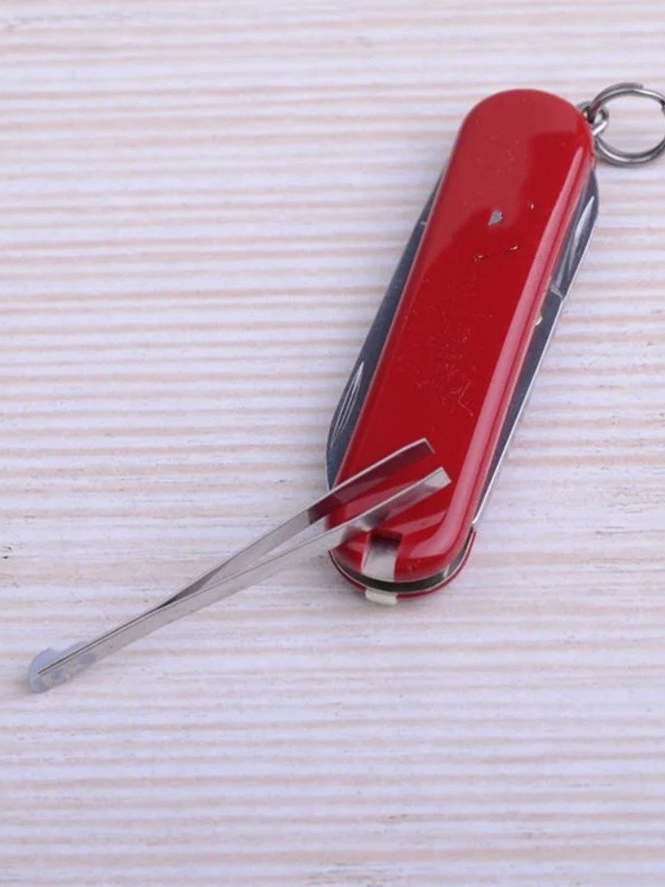 5PC Stainless A.6142 Tweezers  - đánh giá và giá Fire Piston Starter
