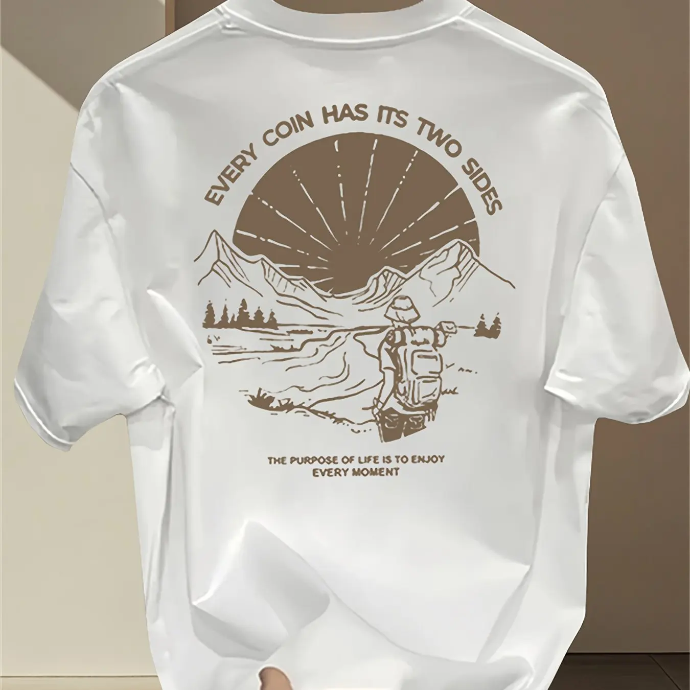 Vintage Mountain Hiking Graphi - đánh giá và giá Outdoor Adventure Quotes Short