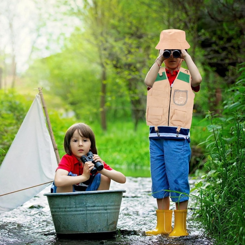 Safari Costume with Cargo Vest - đánh giá và giá Outdoor Adventure Girls