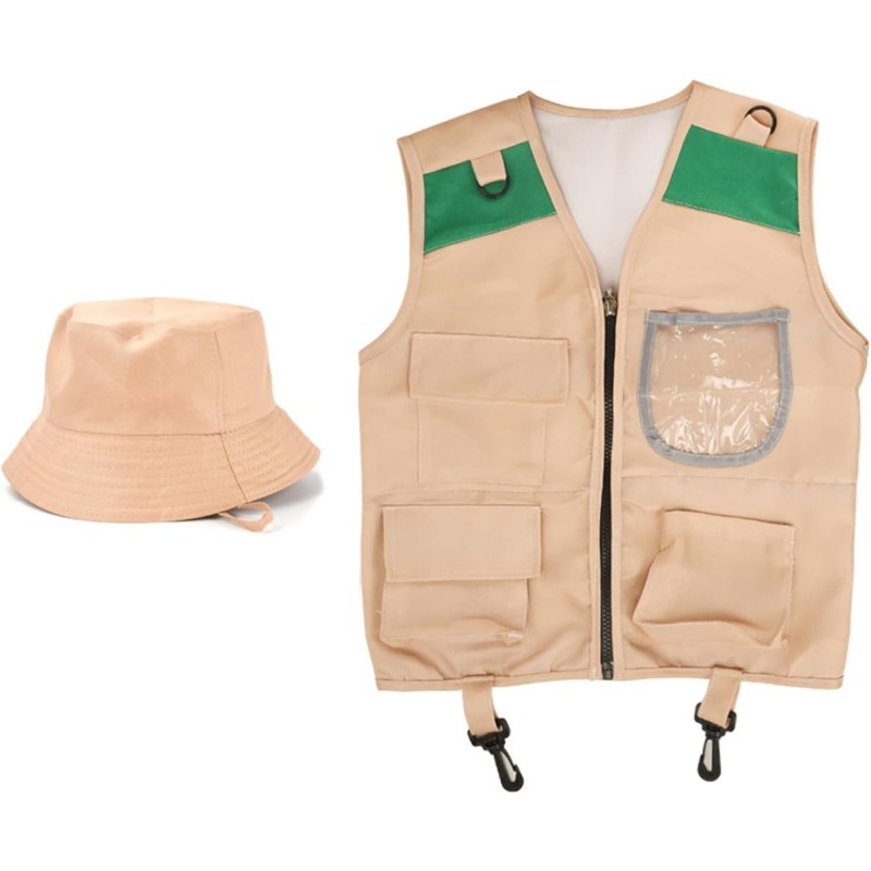 Safari Costume with Cargo Vest - đánh giá và giá Outdoor Adventure Girls