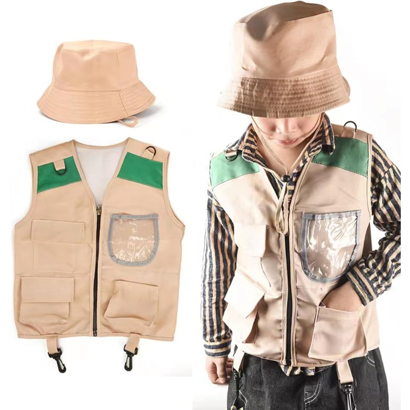 Safari Costume with Cargo Vest - đánh giá và giá Outdoor Adventure Girls