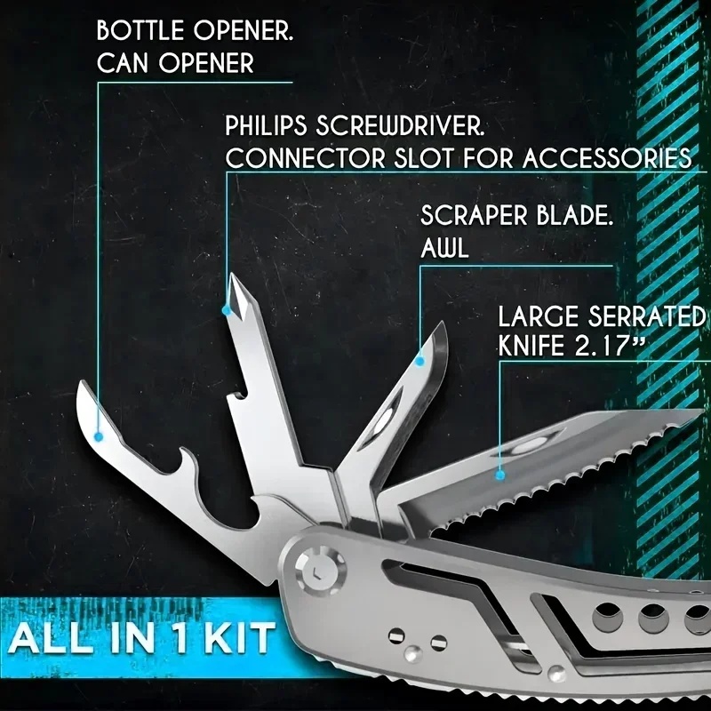 24in1 Multitool All In One Mul - đánh giá và giá Outdoor Adventure Backpack