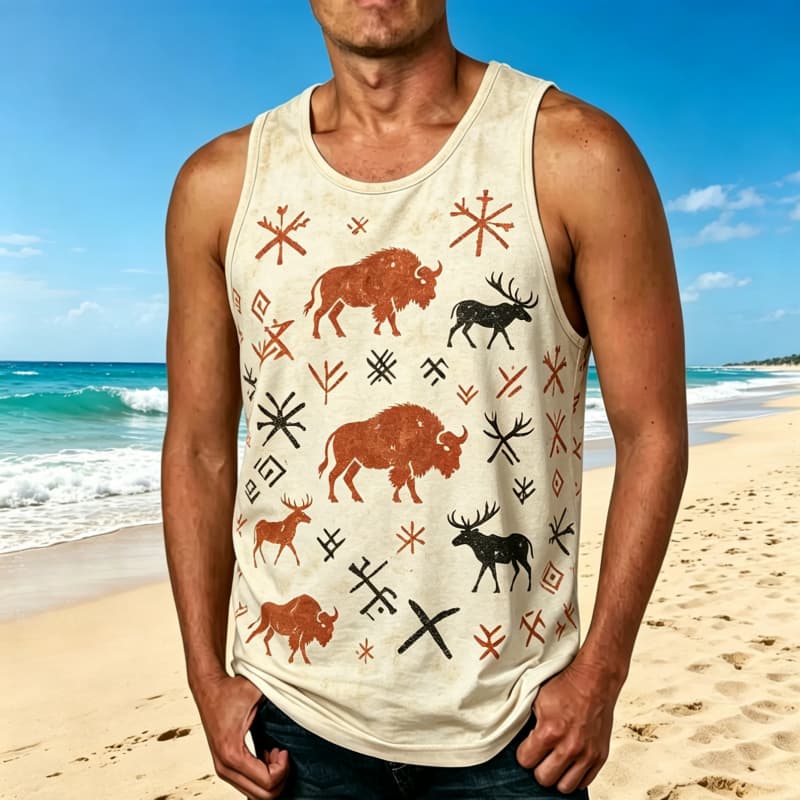 A unique tribal art printed ve - đánh giá và giá Outdoor Adventure Vacations
