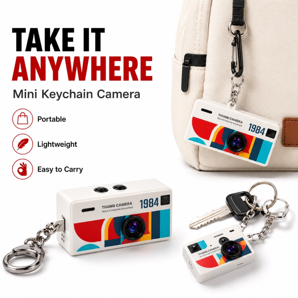 Compact Mini Thumb Camera Keyc - đánh giá và giá Outdoor Adventure Video
