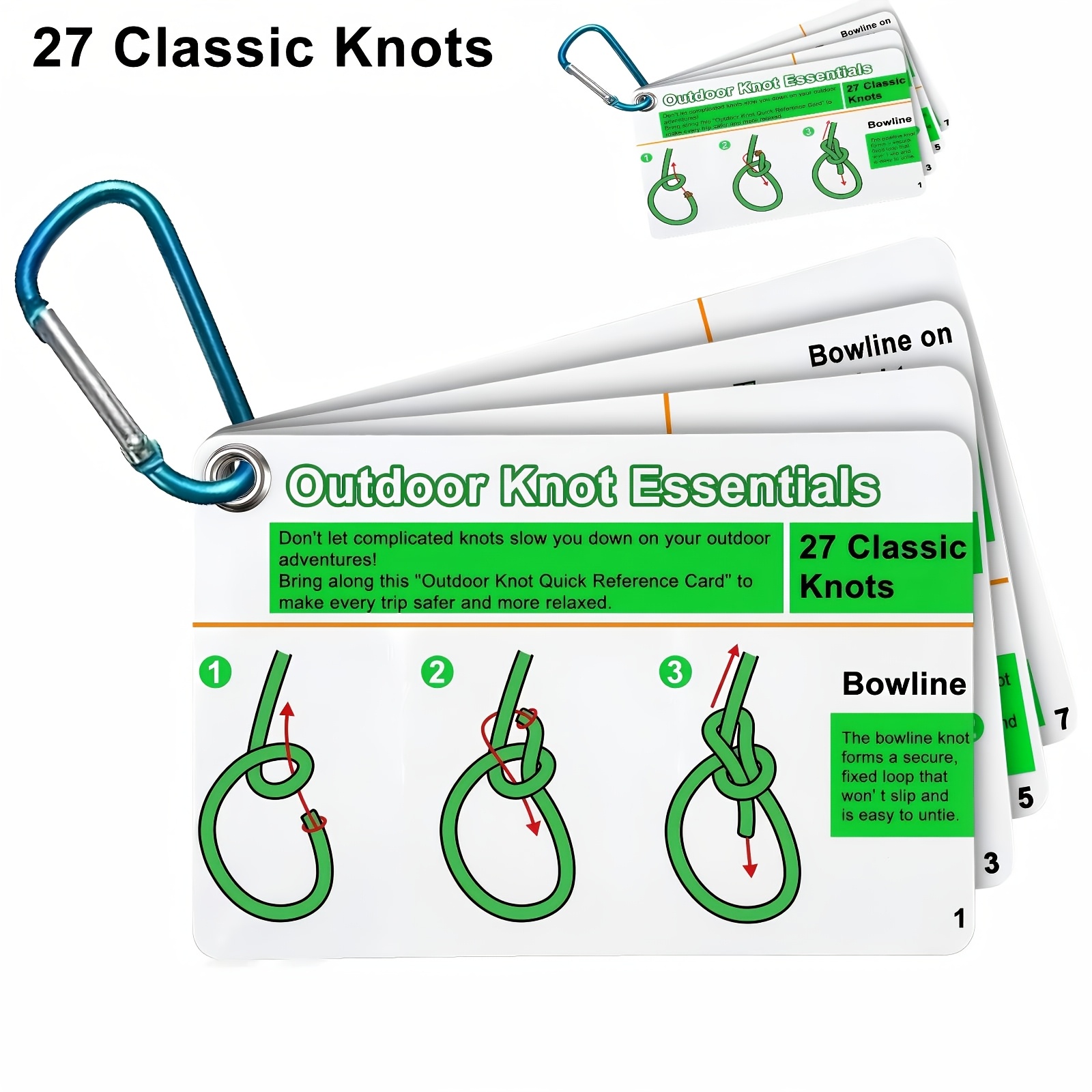 Outdoor Knots Pocket Guide Wat - đánh giá và giá Outdoor Adventure Backpack