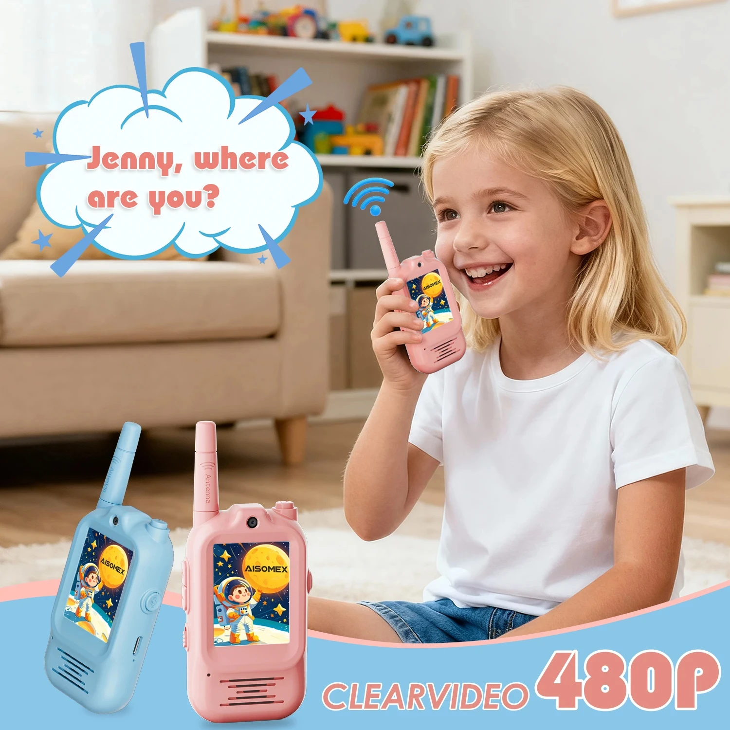 2pcs Kids Video Walkie Talkie  - đánh giá và giá Outdoor Adventure Video