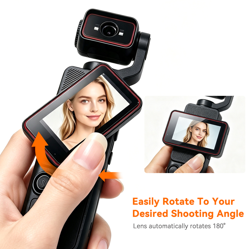 Rotatable Screen Handheld Pock - đánh giá và giá Outdoor Adventure Video