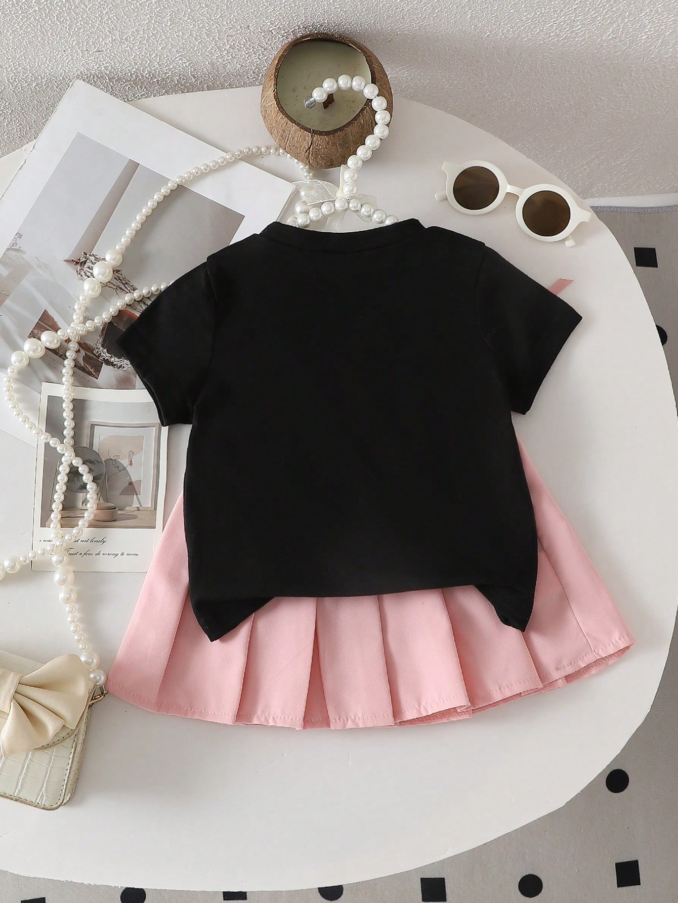 Two-piece baby girl 3D bow cas - đánh giá và giá Outdoor Adventure Girls