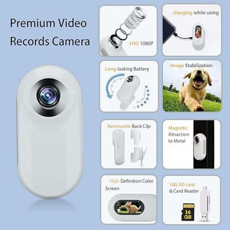 Pet Collar Camera-Waterproof H - đánh giá và giá Outdoor Adventure Video