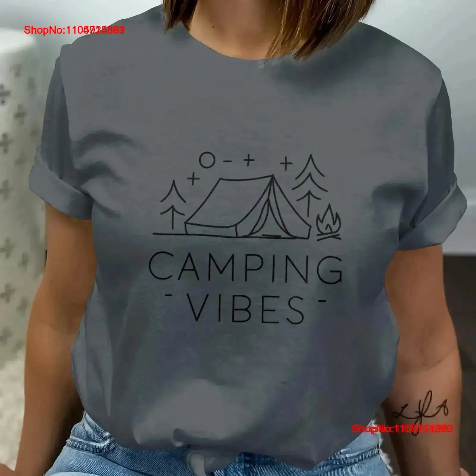 Camping Vibes T Shirt Outdoor  - đánh giá và giá Outdoor Adventure Campgrounds