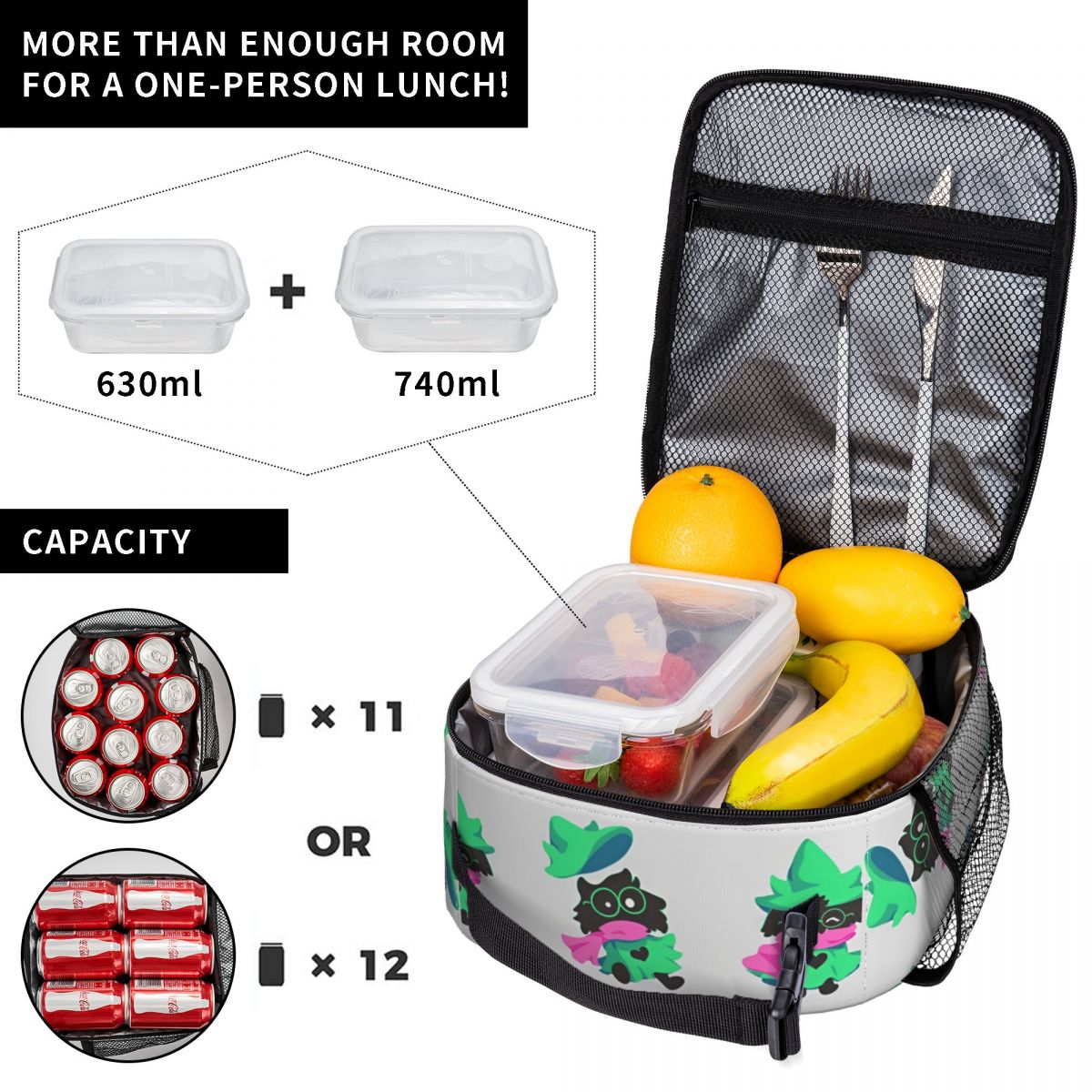 Deltarune Insulated Lunch Bags - đánh giá và giá Outdoor Adventure Girls