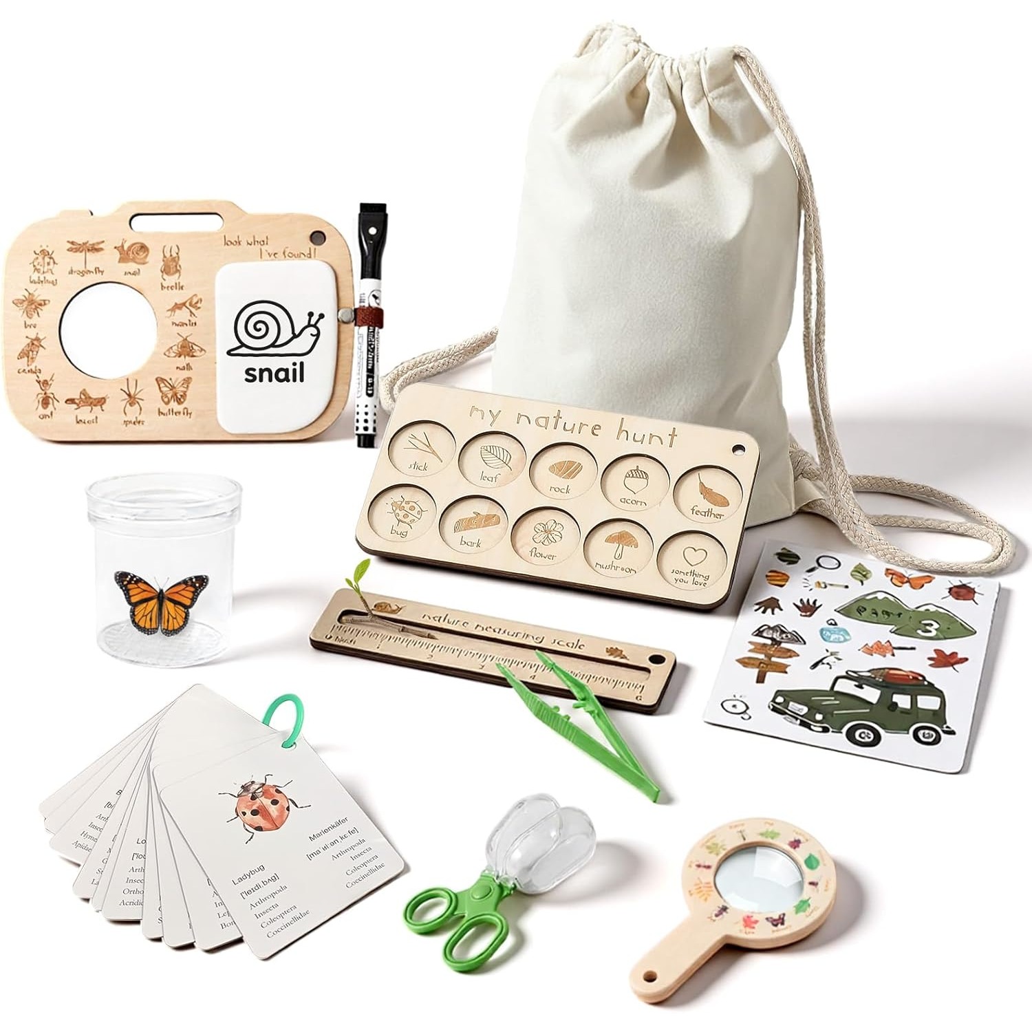 Bug Catcher Kit for Kids with  - đánh giá và giá Outdoor Adventure Girls
