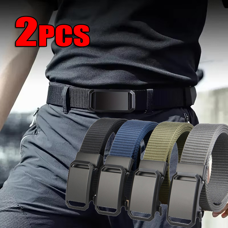 Canvas Tactical Belts Men's Du - đánh giá và giá Outdoor Adventure Training