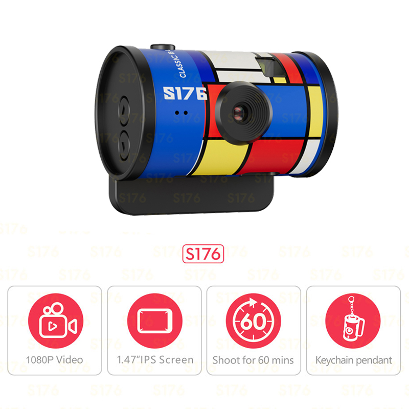 S176 Portable Mini Film Camera - đánh giá và giá Outdoor Adventure Video