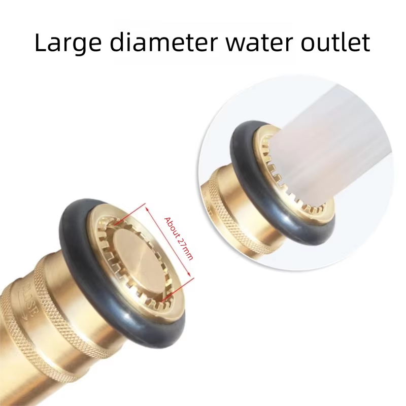 Brass Fire Hose Nozzle 1